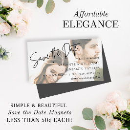 予算25セーブザデートマグネット マグネット名刺