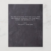 予算3写真ベビーシャルボード誕生ありがとう (裏面)