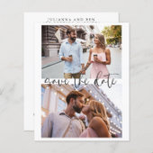 予算3写真ミニマリストスクリプト日付の保存 (正面/裏面)