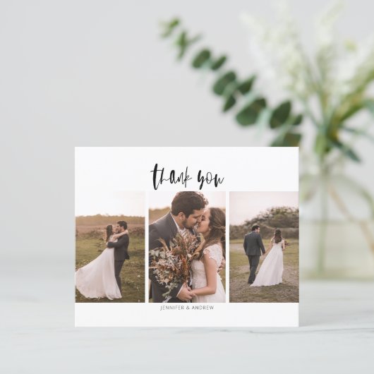 予算3写真ミニマル結婚リストありがとう (スタンド正面)