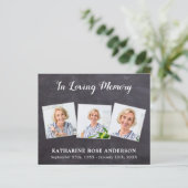 予算3写真葬儀サンキューカード悔やみや弔慰 (スタンド正面)