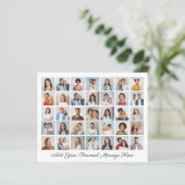 予算35フォトコラージュ自分のグリーティングカードを追加 (スタンド正面)