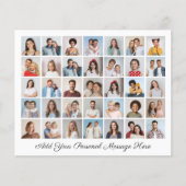 予算35フォトコラージュ自分のグリーティングカードを追加 (正面)