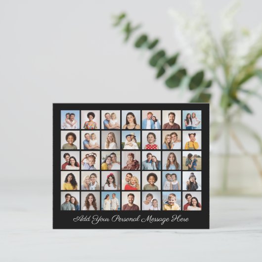 予算35フォトコラージュ自分のグリーティングカードを追加 (スタンド正面)