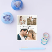 予算3 フォトコラージュ ウェディング サンクス フライヤー (シングル)