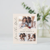 予算3-Photo Beige QRコード日付の保存 (スタンド正面)