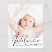 予算4フォトスクリプトの誕生発表 (正面)