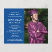 予算4モダン写真の卒業発表 – BL チラシ (裏面)