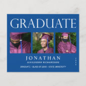 予算4モダン写真の卒業発表 – BL チラシ (正面)