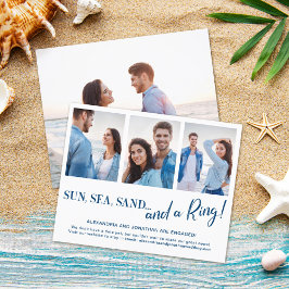 予算4写真ビーチ婚約発表