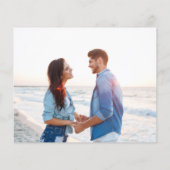 予算4写真ビーチ婚約発表 (裏面)