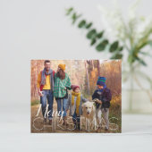 予算4写真メリークリスマスカード (スタンド正面)