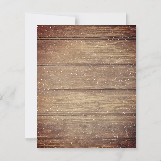 予算4素朴写真ヴィンテージ赤トラックカード (裏面)