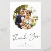 予算4 フォトコラージュ 結婚式 感謝 チラシ (正面)