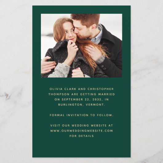 予算4-Photo Collage Green日付の保存 (裏面)