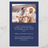 予算4-Photo Navy Blue日付の保存 (裏面)