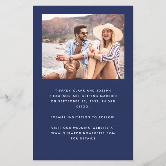 予算4-Photo Navy Blue日付の保存 (裏面)