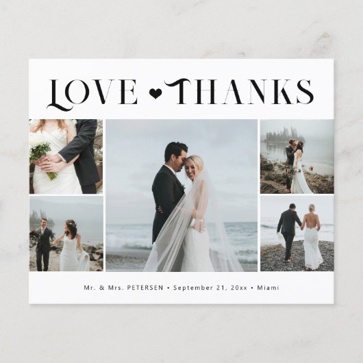 予算5の写真の愛と感謝していの結婚感謝していあなた (正面)