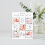 予算5モダン写真誕生統計ベビーあり (スタンド正面)