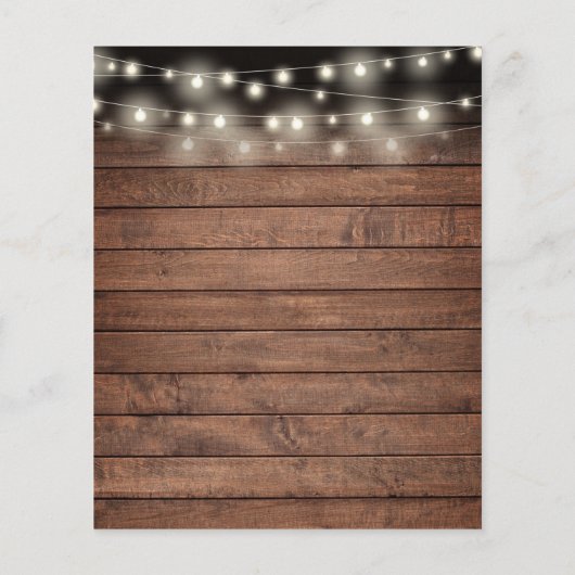 予算50周年記念素朴金ゴールドハート招待状 (裏面)