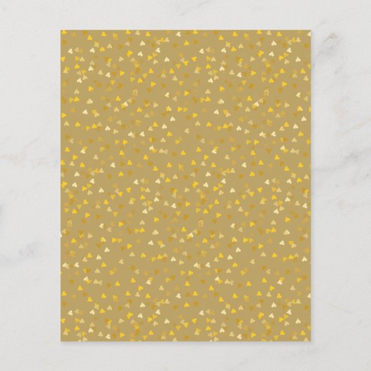 予算50周年記念金ゴールドハート保存日 (裏面)