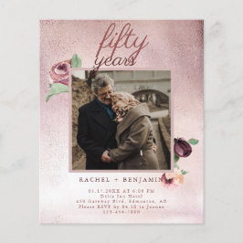 予算50年結婚記念バラ金ゴールド