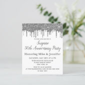 予算50thサプライズパーティー記念日招待状 (スタンド正面)