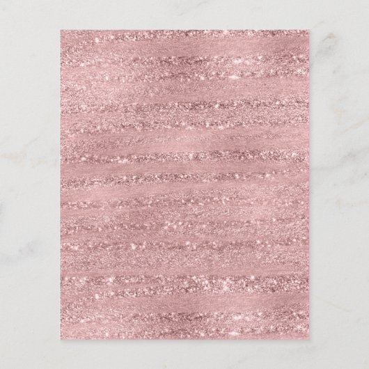 予算50th誕生日パーティーエレガントバラ金ゴールド チラシ (裏面)