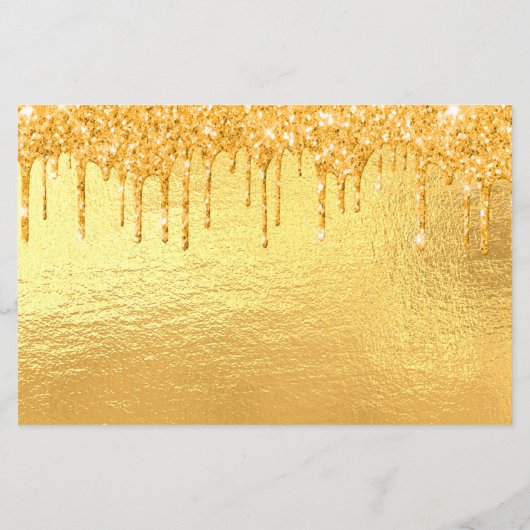 予算50th誕生日金ゴールドグリッター日付を保存 (裏面)