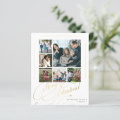 予算6家族の写真クリスマスホリデーカード (スタンド正面)