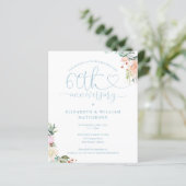 予算60周年記念ハートフローラ招待状 (スタンド正面)