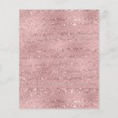 予算70th誕生日パーティーエレガントバラ金ゴールド チラシ (裏面)