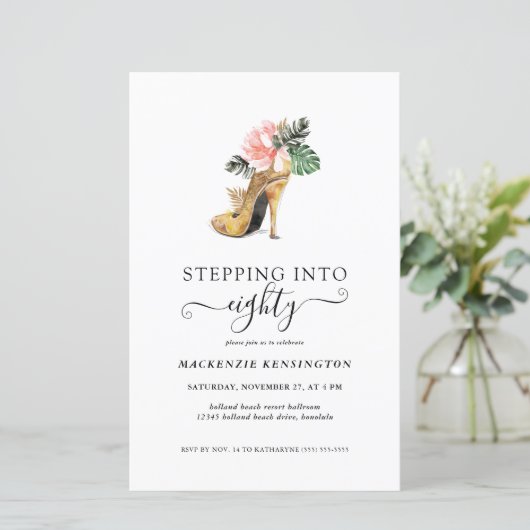 予算80フローラ金ゴールドヒール誕生日 (スタンド正面)