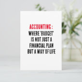 「予算」が単なる金融ではない会計 サンキューカード (スタンド正面)