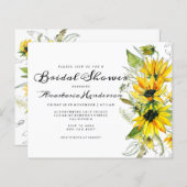 予算/ひまわりブライダルシャワー。 (正面/裏面)