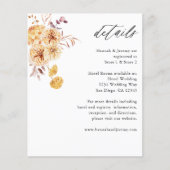 予算：イエローゴールデンフローラボホ詳細 (正面)