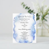 予算/エレガントなウェディングプログラム。 (スタンド正面)