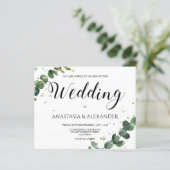 予算/エレガントシンプル結婚式招待状 (スタンド正面)