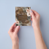 予算 フォト セーブ 日付 パンパス コーラル トロピカル チラシ (手)