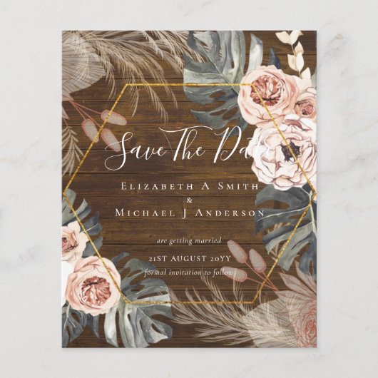 予算 フォト セーブ 日付 パンパス コーラル トロピカル チラシ (正面)