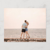 予算 フォト 保存 日付 ミニマル シンプル 無地 (裏面)