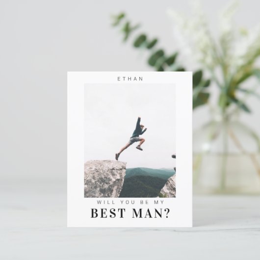 予算 ベストマンになってくれる？ ミニマルな写真 (スタンド正面)