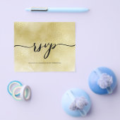 予算/出欠確認カードチラシチラシ チラシ (シングル)