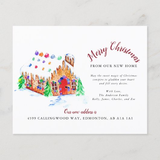 【予算】新しい家でのクリスマスをお祝いします (正面)