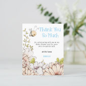 予算（昆虫）マルハナバチブルーベビーシャワーありがとう (スタンド正面)