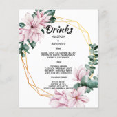 予算/結婚のメニュー/フラットメニュー (裏面)