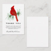 予算（鳥）ショウジョウコウカンチョウ悔やみや弔慰葬儀ありがとう ノートカード (正面/裏面)