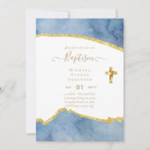 予算 Baptism Christening Communion 招待状 (正面)