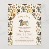 予算Aベビーはコーヒー赤ちゃんシャワーを醸造している (正面)