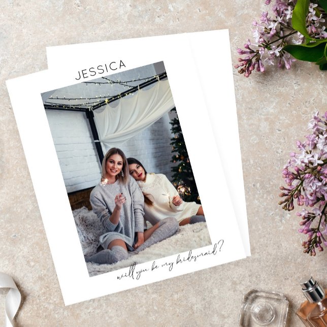 予算Be My Bridesmaid Photo Proposal Script V (クリエイターアップロード済み)